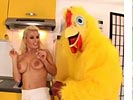 Chicken fucks chick!