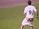 Making a goal with his penis. The guy is my hero!